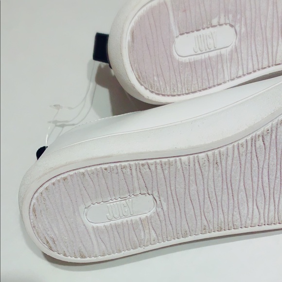New Juicy couture white / hot pink sneakers with logo - Picture 4 of 5